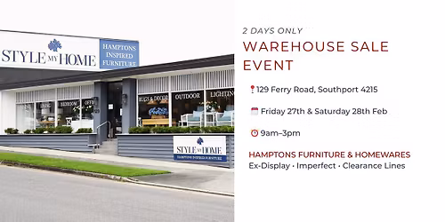 Gold Coast Hamptons Furniture & Homewares | Warehouse Sale Event \ud83d\udc99