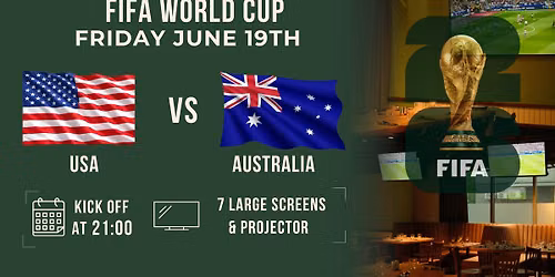 USA vs Australia | FIFA World Cup