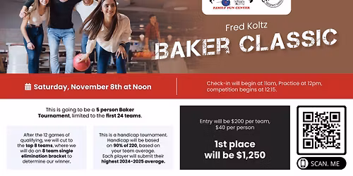 Fred Koltz Classic Baker Tournament