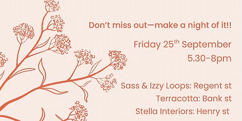 Autumn Sip & Shop