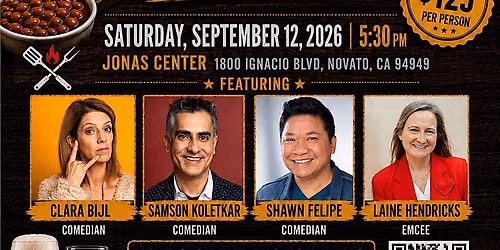 BBQ, Brews, and Comedy Night