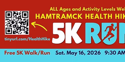 Hamtramck Health Hike 5K Walk\/Run - 2026