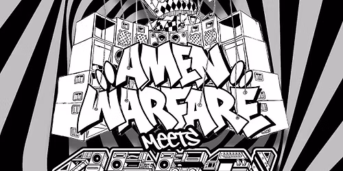 AMEN WARFARE meets 4REAL ft TIM REAPER .. ROOM2 - LOVE24 .. Day rave 