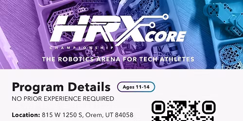HRX Core -The Robotics Are a For Young Tech Athletes