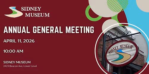 Sidney Museum Annual General Meeting