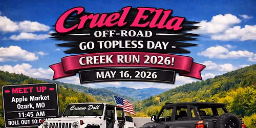 \u2600\ufe0f Go Topless Day \u2013 Creek Run 2026! \u2600\ufe0f