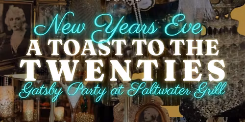New Years Eve Gatsby Party \ud83e\udd42  A Toast to the 20's  