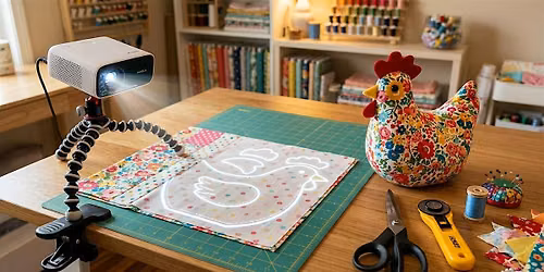 Ditch the Paper Patterns: Try Projector Sewing