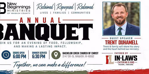 New Beginnings Annual Banquet