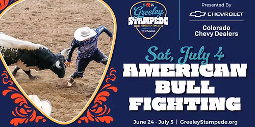 American Bull Fighting at the Greeley Stampede
