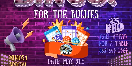 Bingo for the Bullies at Winners Circle