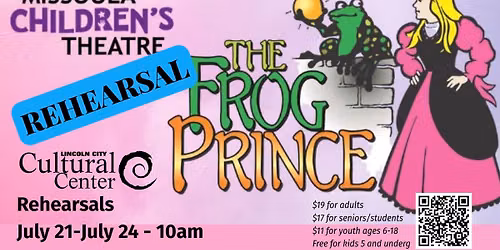 Rehearsals - Frog Prince