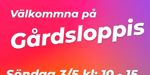 G\u00e5rdsloppis BRF Skvadronen Ett 