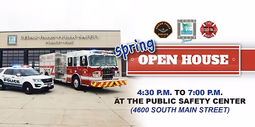 Cedar Falls Public Safety Open House