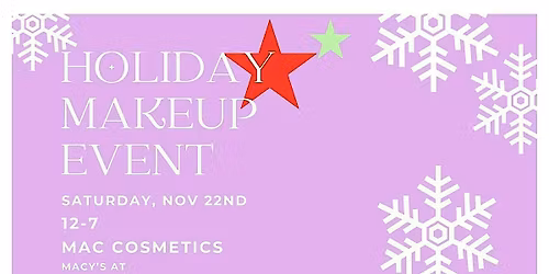 Holiday Makeup Looks Event