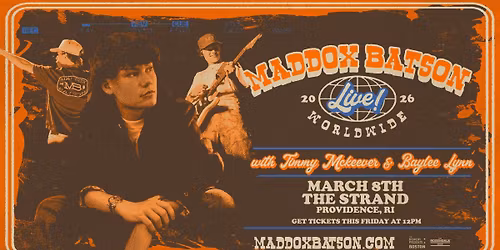 Maddox Batson - Live Worldwide Tour