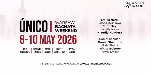 \u00danico Bachata Weekend 8-10.05.2026! \u2764\ufe0f