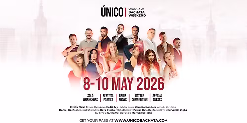 \u00danico Bachata Weekend 8-10.05.2026! \u2764\ufe0f