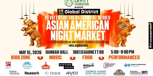 Asian American Night Market | Levitt Block Tulsa Concert Series