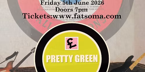 Pretty Green - A Tribute To The Jam. The Reaction in support