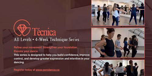 T\u00e9cnica 4-Week Dance Technique Series