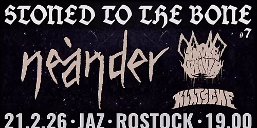 STTB VII \u27a7 NE\u00c0NDER \u2022 SMOKE WEAVER \u2022 KLATSCHE 