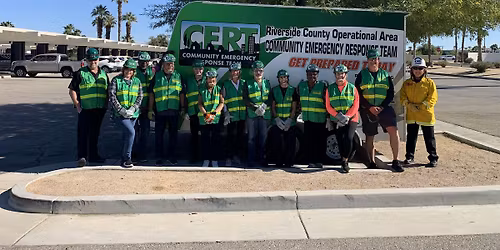 La Quinta Community Response Training (CERT)- Dec 12, 13 & 14, 2025.