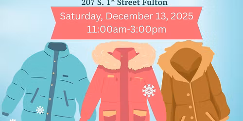 Fulton RP Church-Coat Drive & Winter Wear!