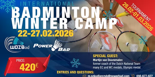 Badminton International Winter Camp 2026