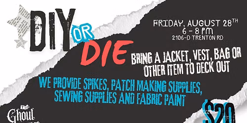 DIY or DIE: Punkify your Clothes