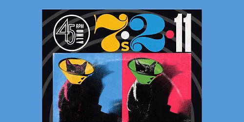 7s to 11 Open Decks - 20m slots 7"singles but feel free to bring 12s if u need to