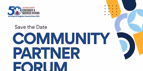 Community Partner Forum