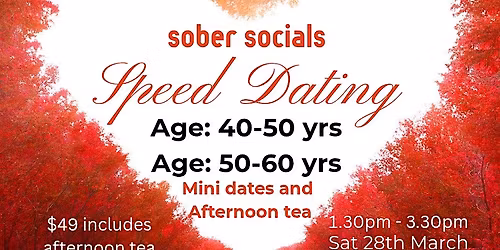 Age 40-60 SELLING FAST!