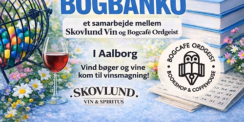 !Udsolgt! Vin- og Bogbanko med Skovlund og Ordgeist 