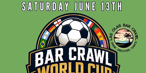 WORLD CUP SOCCER BAR CRAWL