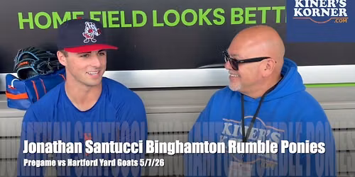 Hartford Yard Goats at Binghamton Rumble Ponies at Mirabito Stadium