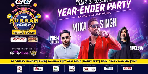 The Burrah Project - Delhi\u2019s Ultimate Year-End Party