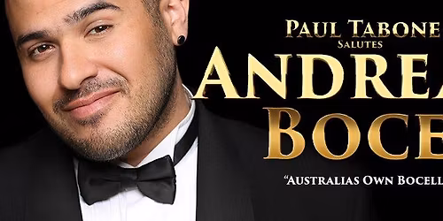 Paul Tabone Salutes Andrea Bocelli