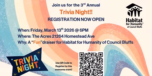 3rd Annual Trivia Night 