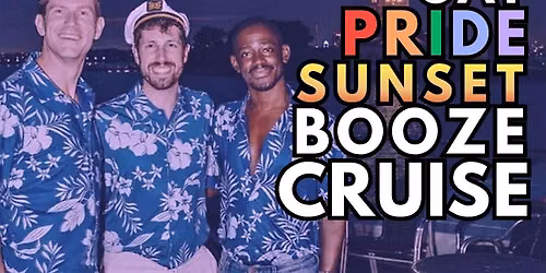 Gay Pride Sunset Booze Cruise