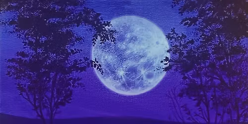 Moonlight on the lake 