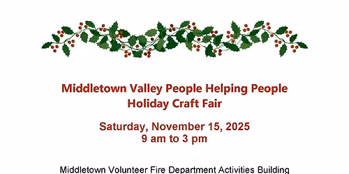 2025 MVPHP Holiday Craft Fair