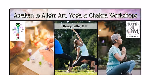 Awaken & Align: Art, Yoga & Chakra Workshops