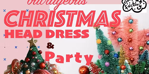 Make your own outrageous CHRISTMAS HEAD DRESS