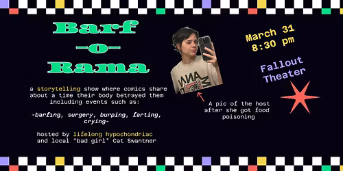 Barf-O-Rama: a storytelling show