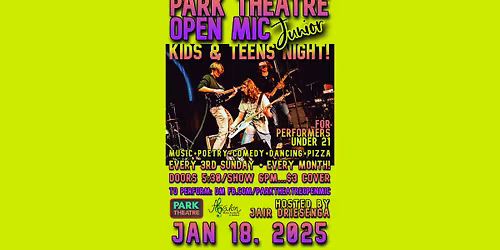 Park Theatre Open Mic Jr.