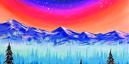 Paint and Sip: Galaxy Forest