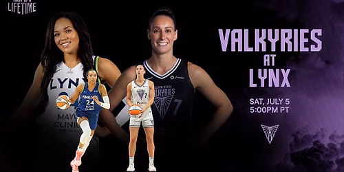 Golden State Valkyries at Minnesota Lynx at Target Center