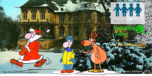 Kult-Weihnachtslauf Schloss Rheydt