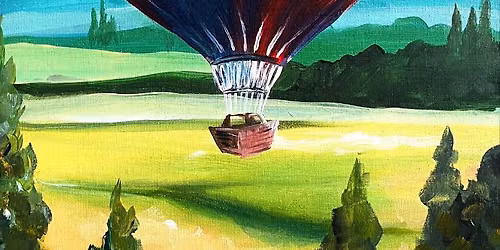 Join Brush Party to paint the fabulous 'Up, Up and Away' in Oxford